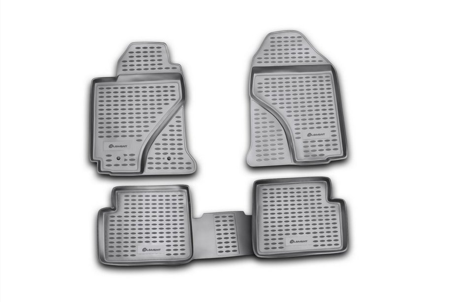 Toyota Corolla 2002–2007 Gummimåtter til kabinen (4 stk., Novline) Image