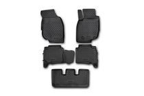 Toyota Fortuner 2006–2015 (2013-2017) Gummimåtter til kabinen (5 stk., Novline) venstrestyret foto 1