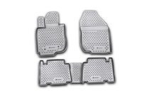 Toyota Rav 4 2006–2013 (2006↗) Gummimåtter til kabinen (4 stk., Novline) Long foto 1