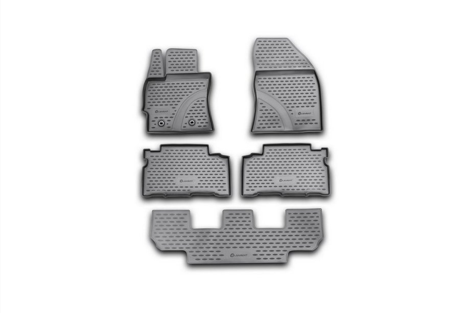 Toyota Verso 2009–2018 (2013↗) Gummimåtter til kabinen (5 stk., Novline) Image