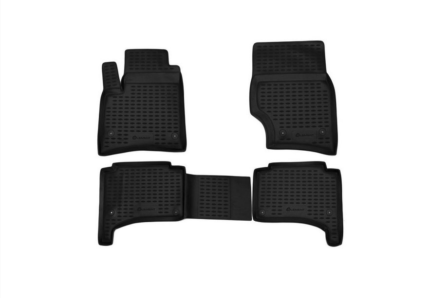 Volkswagen Touareg 2002–2010 Gummimåtter til kabinen (4 stk., Novline) Image