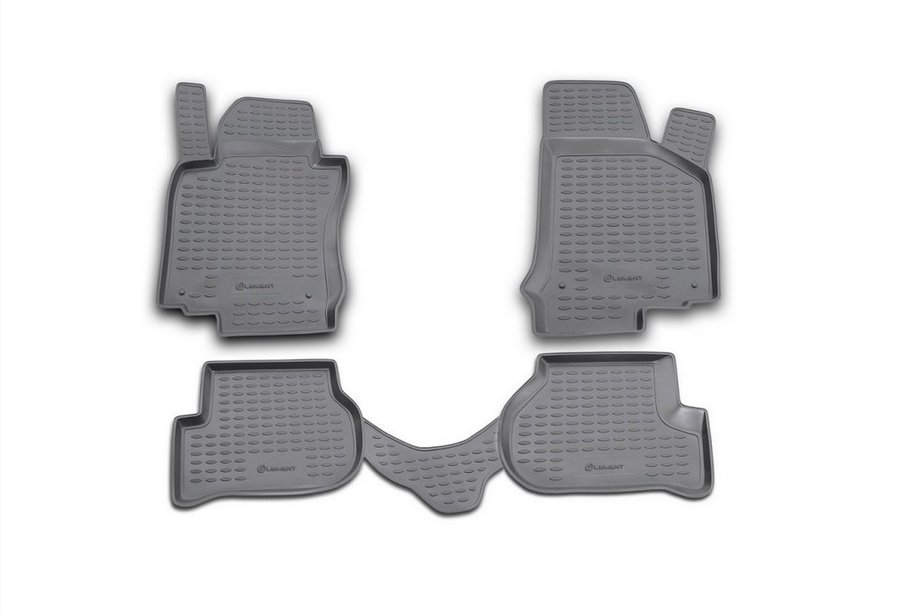 Volkswagen Golf 5 2003–2009 Gummimåtter til kabinen (4 stk., Novline) Image