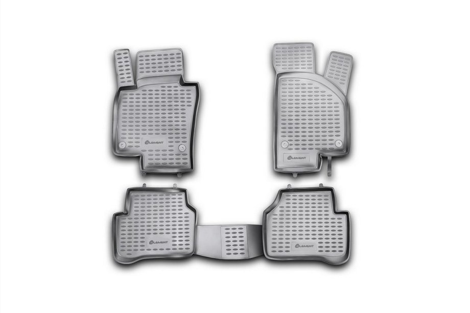 Volkswagen Passat B7 2012–2015 Gummimåtter til kabinen (4 stk., Novline) Image