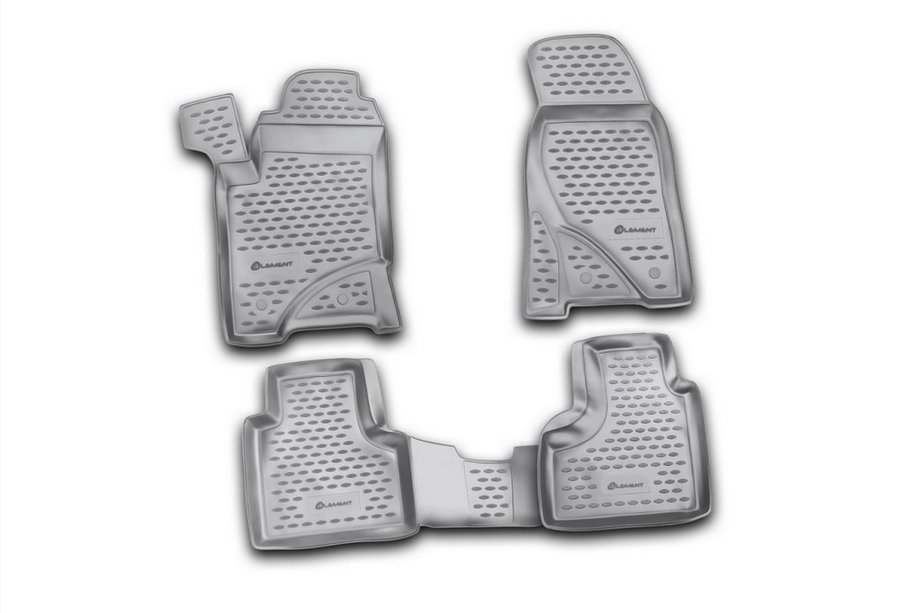 Chevrolet Niva 1998–2020 (2009↗) Gummimåtter til kabinen (4 stk., Novline) Image