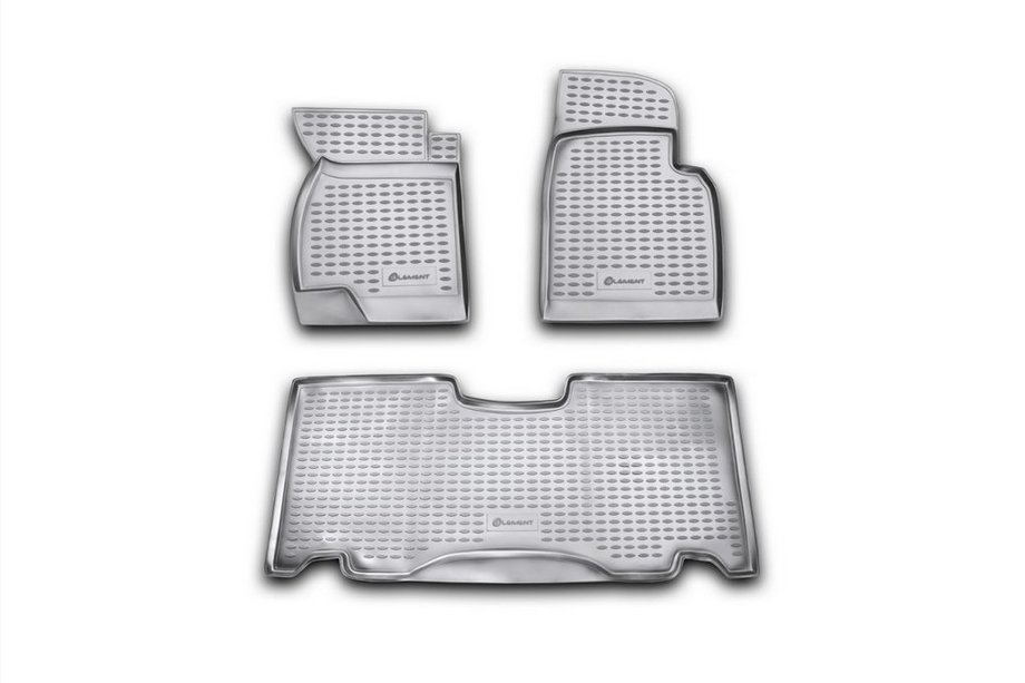 UAZ 3151 1985–2003 (Patriot) Gummimåtter til kabinen (Classic/Comfort) (3 stk., Novline) 2005-2014 Image