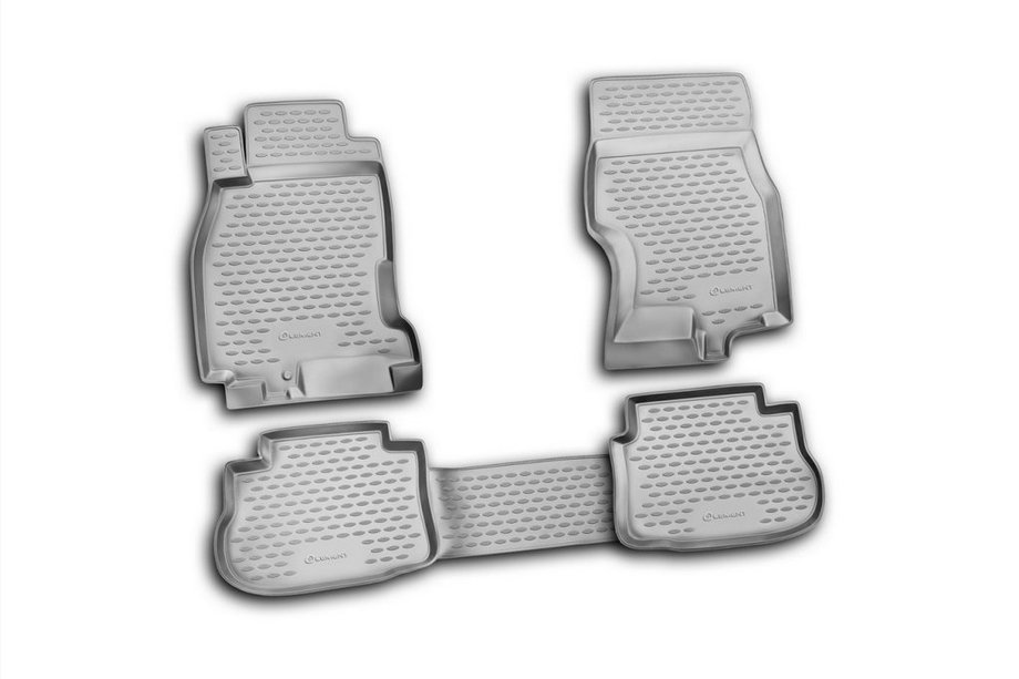 Infiniti FX 2003–2008 (FX35) Gummimåtter til kabinen (4 stk., Novline) Image