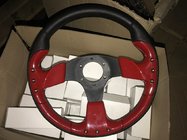ВАЗ 2107 1982–2012 Rødt rat (med adapter) foto 1
