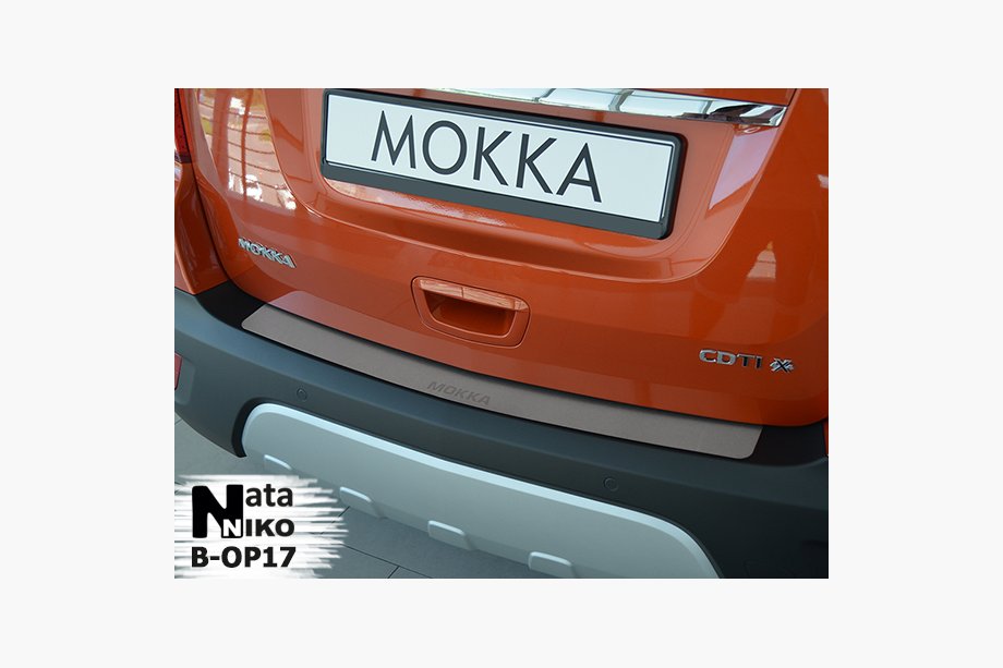 Opel Mokka 2012–2021 Bagkofangerbeskytter Nataniko (2012-2016, rustfrit stål) Image