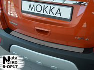 Opel Mokka 2012–2021 Bagkofangerbeskytter Nataniko (2012-2016, rustfrit stål) foto 1