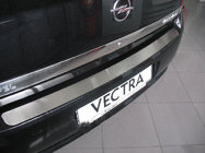 Opel Vectra C 2002–2008 Bagkofangerbeskytter Nathanika (rustfrit stål) foto 1