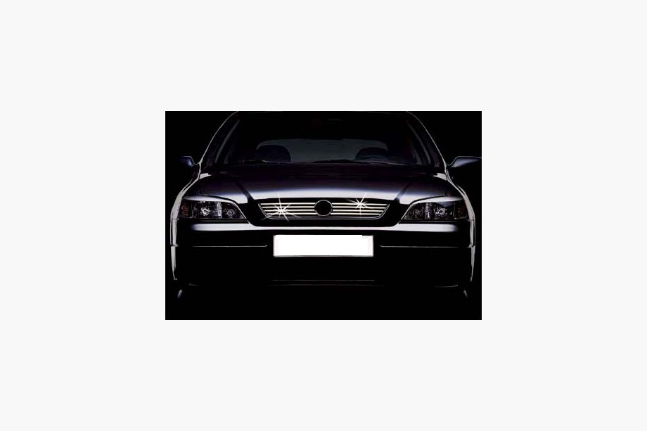 Opel Astra G Classic 1998–2012 Grilllister (8 stk., rustfrit stål) Image