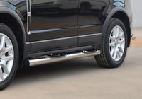 Opel Antara 2006–2017 Siderør (2 stk., rustfrit stål) foto 2