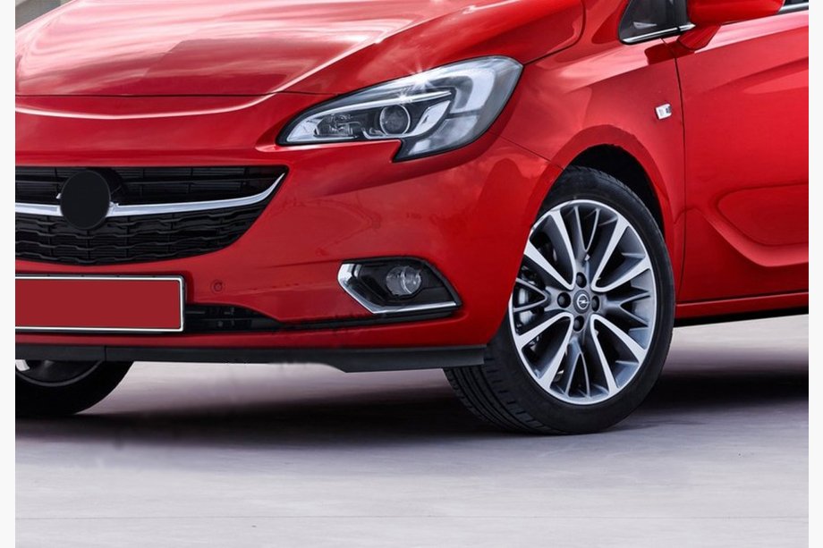 Opel Corsa E 2015–2019 Kromrammer til tågelygter (2 stk., rustfrit stål) Carmos - Tyrkisk stål Image