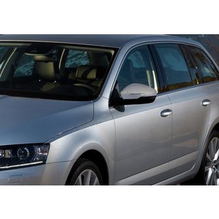 Spejlkapper i rustfrit stål (2 stk.) Skoda Octavia III A7 2013–2019 foto 4