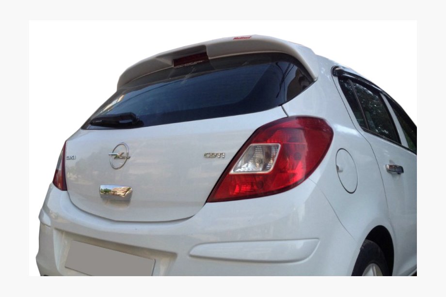 Opel Corsa D 2007–2014 Spoiler til 4-dørs (klar til lakering) Image