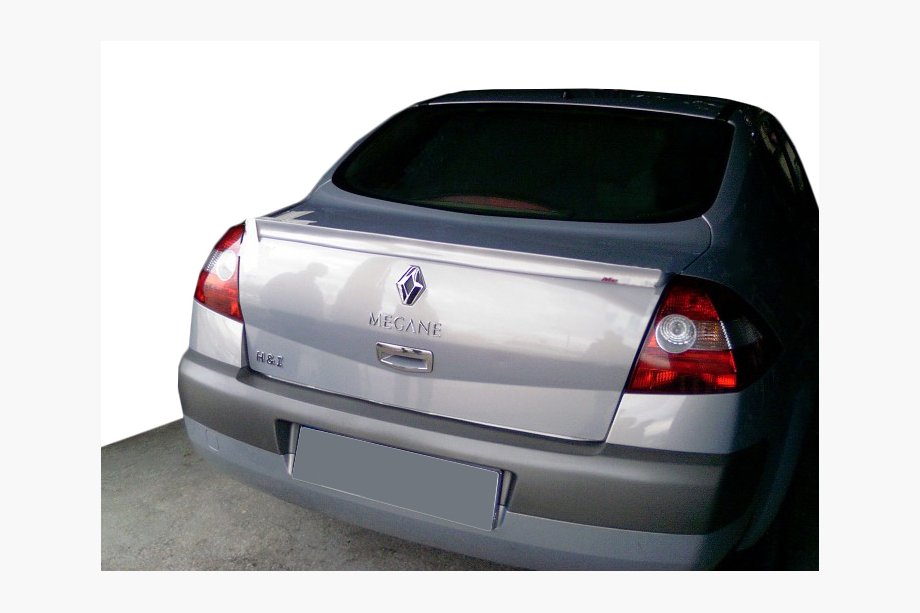 Renault Megane II 2004–2009 Spoiler sedan (til lakering) Image