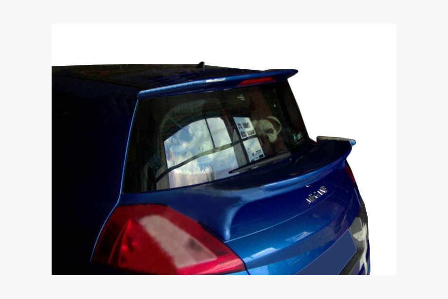 Renault Megane II 2004–2009 Nederste HB-spoiler (til lakering) Image