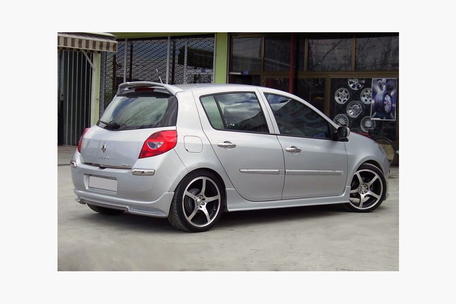 Renault Clio III 2005–2012 Sideskørter (til lakering) Image