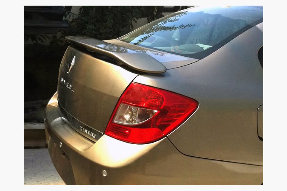 Renault Symbol 2008–2013 Spoiler sedan (til lakering) Image