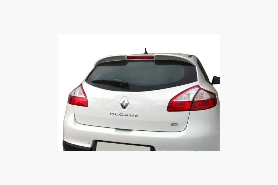 Renault Megane III 2009–2016 Spoiler til hatchback (til lakering) Image
