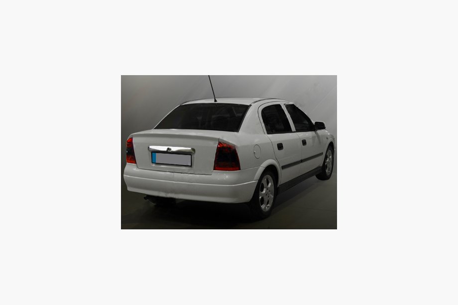 Opel Astra G Classic 1998–2012 Liste over nummerpladen (rustfrit stål) Image
