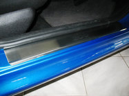 Peugeot 206 1998–2024 Dørtrinslister Natanika Premium (4 stk., rustfrit stål) foto 1
