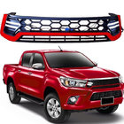 Toyota Hilux 2015– Frontgrill med LED Sort foto 1