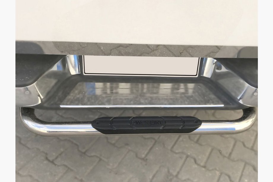 Nissan Navara/NP300 2016– Bageste beskyttelsesbøjle Omsa (rustfri stål) 70 mm Image