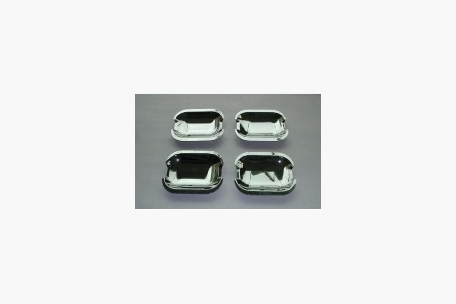 Mercedes ML W163 1997–2005 Rustfri stål dørgrebsskåle (4 stk.) Image