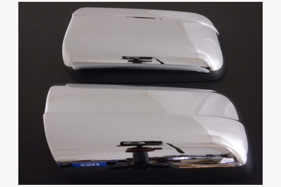 Mercedes S-class W140 1991–1998 Krom spejlkapper (2 stk., plast) Image
