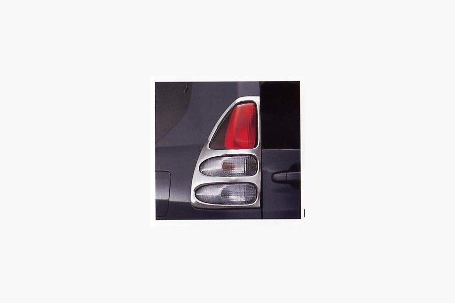 Toyota Land Cruiser Prado 120 2002–2009 Baglygterammer (2 stk., plast) Image