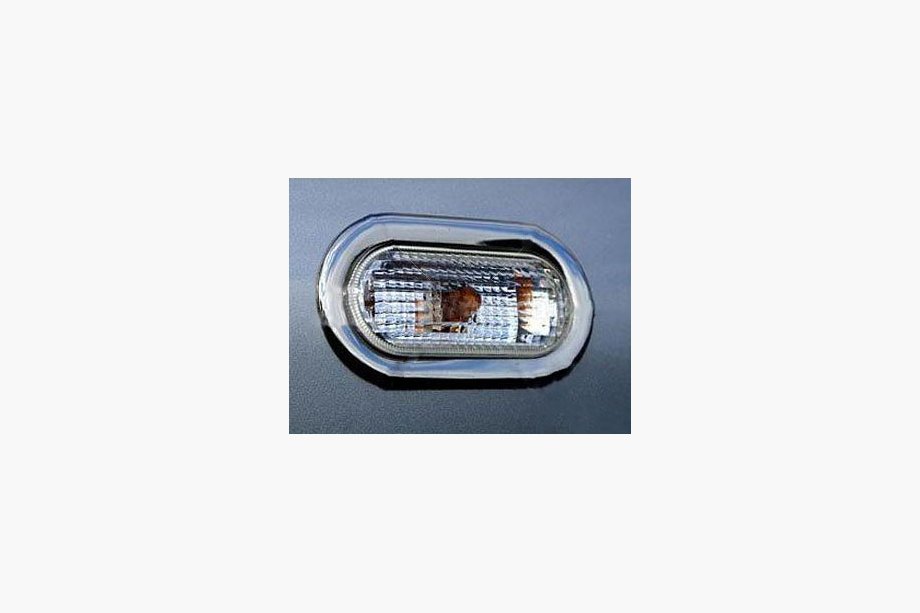 Volkswagen Caddy 2004–2010 Kromdæksler til blinklys Carmos (2 stk) Image