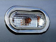 Volkswagen Caddy 2004–2010 Kromdæksler til blinklys Carmos (2 stk) foto 1