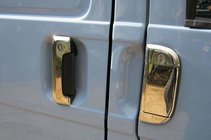 Volkswagen T4 Transporter 1990–2003 Dørgrebskapper (7 dele, rustfrit stål) OmsaLine - italiensk rustfrit stål foto 2