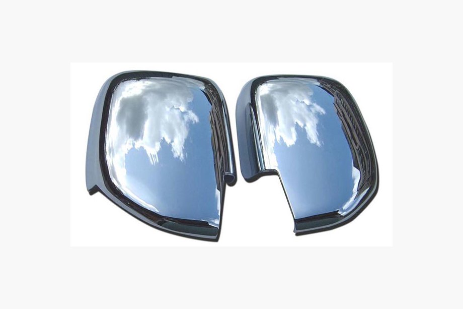 Toyota Land Cruiser 100 1998–2007 Krom spejlkåber (2 stk., plast) Image