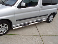 Citroen Berlingo 1996–2008 Siderør (2 stk., rustfrit stål) foto 1