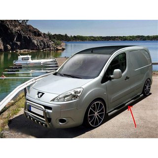 Siderør (2 stk., rustfrit stål) Citroen Berlingo 2008–2018