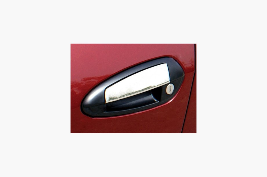 Fiat Punto Grande/EVO 2006–2018 Krom dørgrebsdæksler til dørhåndtag (2-dørs, rustfrit stål) Foto 1
