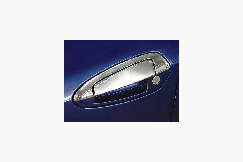 Fiat Punto Grande/EVO 2006–2018 Dørgrebsdæksler med øverste del (2 døre, rustfrit stål) Image