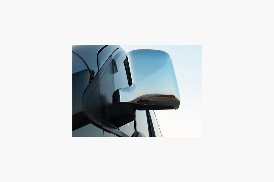Ford Connect 2006–2009 Krom spejlkåber (ABS-krom, 2 stk.), OMSA Image