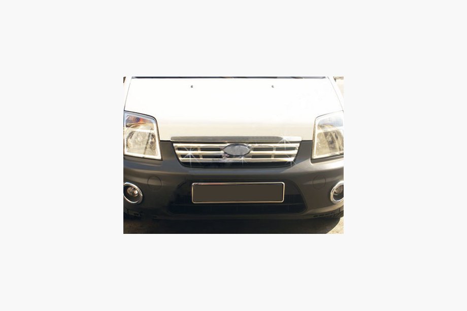 Ford Connect 2010–2013 Kromlister til kølergrill og kant (2 dele, rustfrit stål) Image