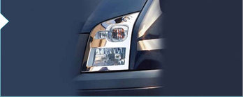 Ford Transit 2000–2014 Krom forlygterammer foran Omsa (ABS) foto 1