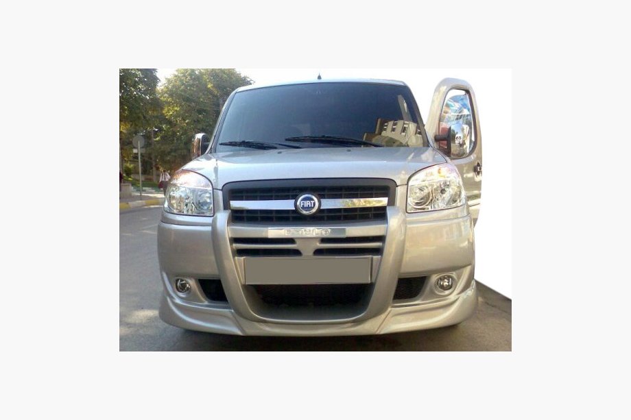 Fiat Doblo I 2005–2010 Frontkofanger i Sorento-stil (til lakering) Image