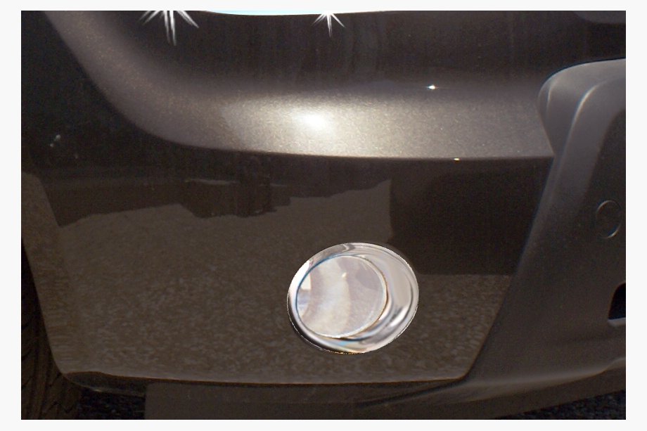 Kia Soul I 2008–2013 Kromrammer til tågelygter (2 stk., rustfrit stål) Image