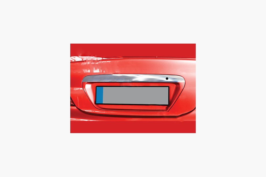 Mitsubishi Lancer 9 2004–2008 Rustfri liste over nummerpladen Image