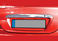 Mitsubishi Lancer 9 2004–2008 Rustfri liste over nummerpladen foto 1