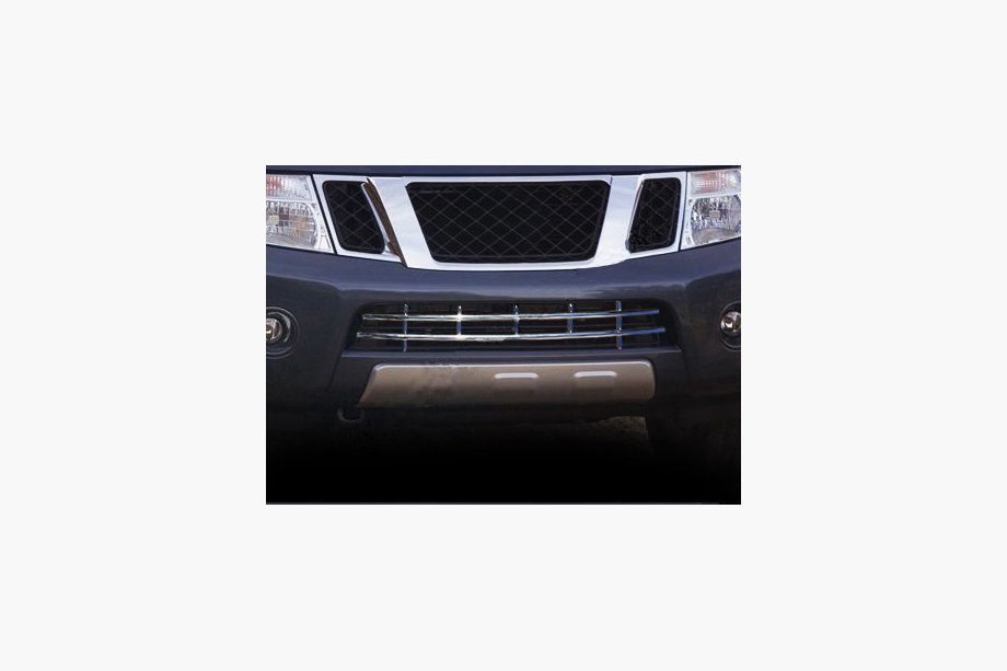 Nissan Pathfinder R51 2005–2014 Kofangergrill i rustfrit stål Image