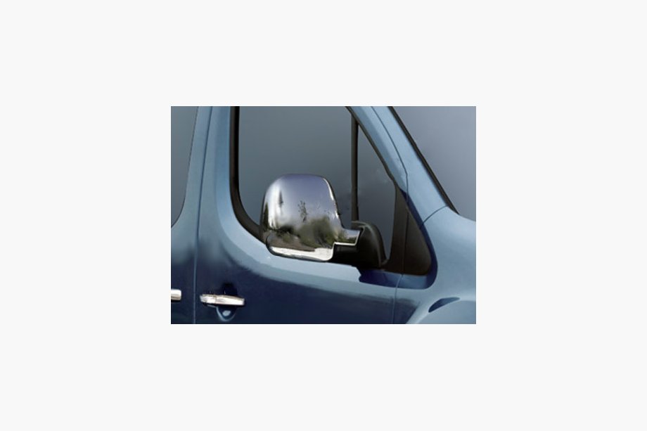 Peugeot Partner 1996–2008 (OMSA) Forkromede ABS-spejlkåber 2 stk. Foto 1
