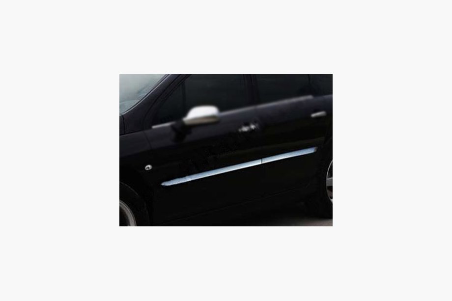 Peugeot 407 2004–2011 Udsalg!!! Dørmolding (4 stk., rustfrit stål) Image