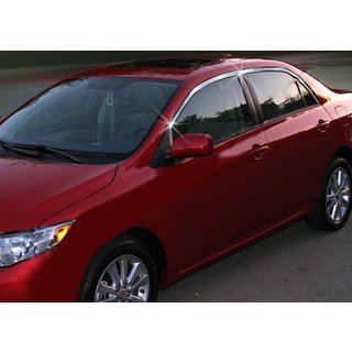 Øvre vindueslister (4 stk., rustfrit stål) Toyota Corolla 2007–2013 foto 2